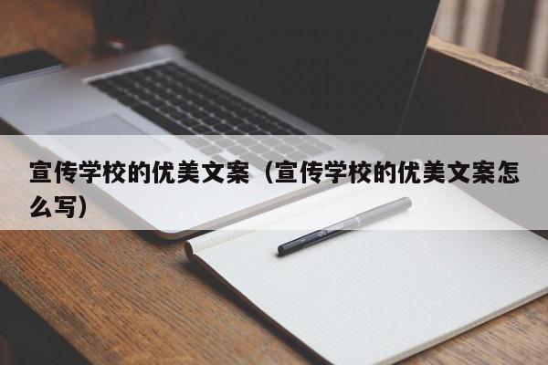 宣传学校的优美文案（宣传学校的优美文案怎么写）