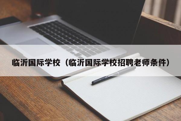 临沂国际学校（临沂国际学校招聘老师条件）