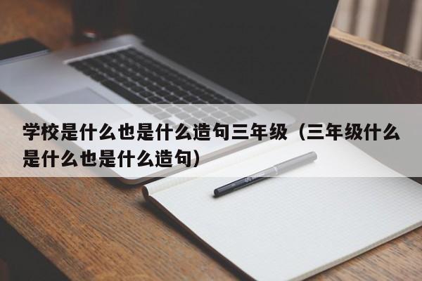 学校是什么也是什么造句三年级（三年级什么是什么也是什么造句）