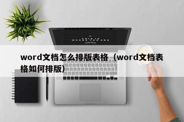 word文档怎么排版表格（word文档表格如何排版）